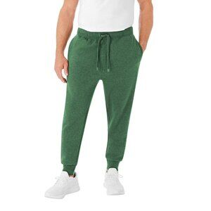 Jogger Sweat Pants: (2) Zippered Pockets and Drawstring.  Cotton Blend.  New